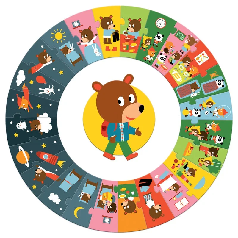 The Day 24pc Giant Circle Puzzle