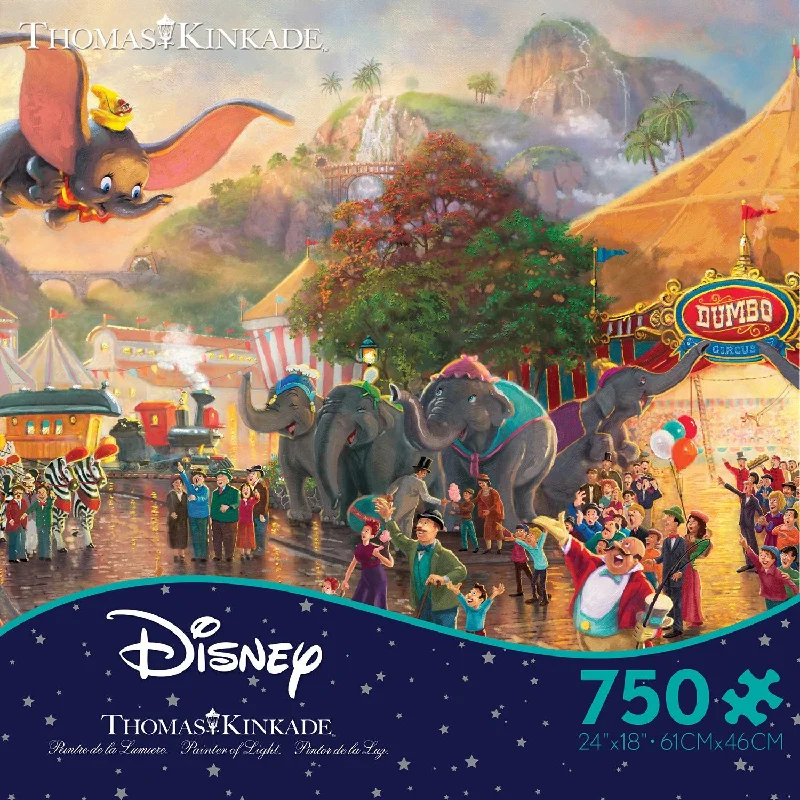 Puzzle - in - a - Box Wooden Puzzles with a Pirate Theme for Travelers' EntertainmentThomas Kinkade Disney Dreams <br> 750 Piece Puzzle <br> Dumbo