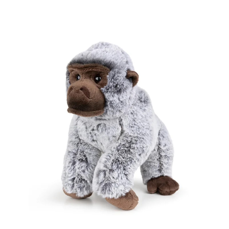 Plush Safari Animal Toys with a Lion, Giraffe, and Zebra for Preschool LearningWWF Eco Gorilla - 25cm Plush Safari Animal Toys with a Lion, Giraffe, and Zebra for Preschool LearningWWF Eco Gorilla - 25cm