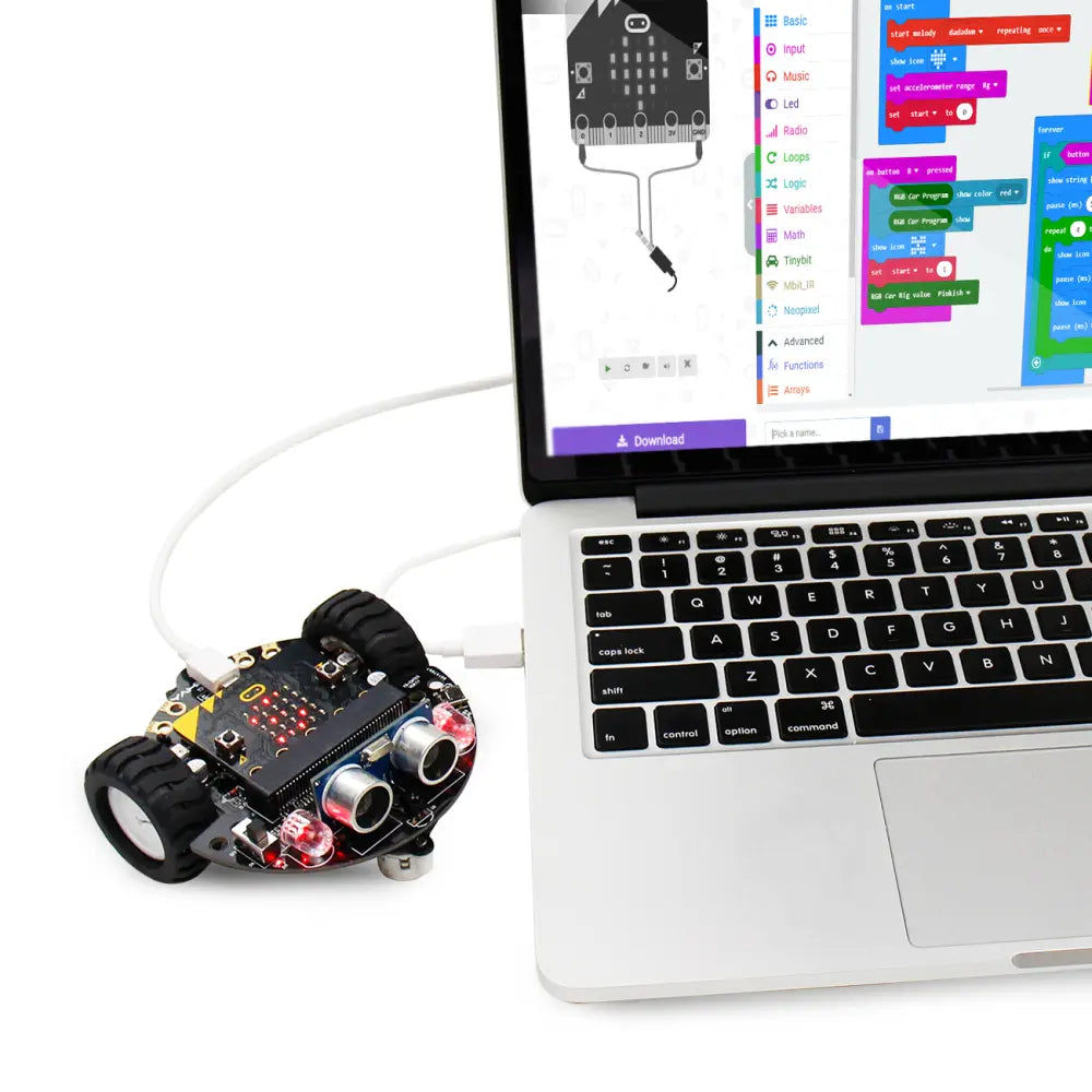 Wooden Robots with 3D - Printed Accessories for Customized Aesthetic AppealYahboom Tiny:bit Smart Robot Car for STEM Coding Education, Powered By Micro:bit w/ Microbit Board Wooden Robots with 3D - Printed Accessories for Customized Aesthetic AppealYahboom Tiny:bit Smart Robot Car for STEM Coding Education, Powered By Micro:bit w/ Microbit Board